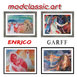 Buy ModClassic Wall Art Prints Design, Home Decor & Life Style by the Modern Art Master Painter Enrico Garff. Invest in Beauty.